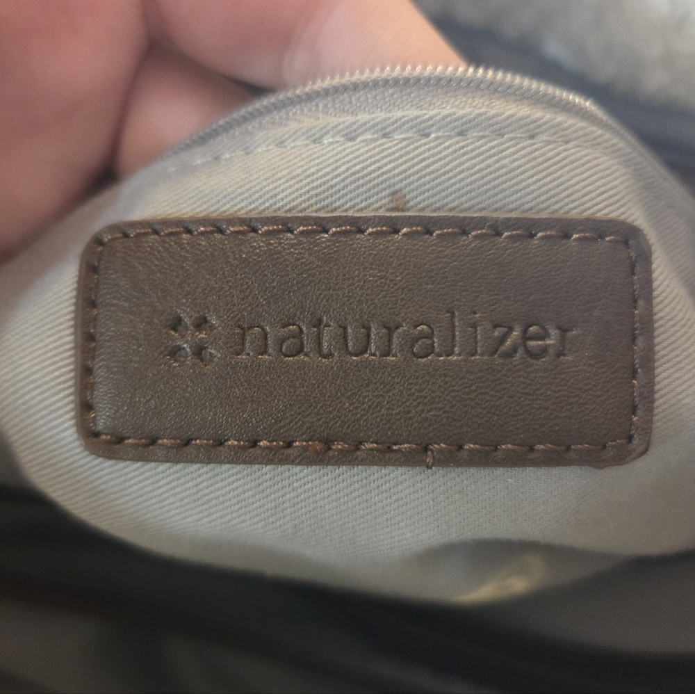 Brown Faux Leather Naturalizer Purse - Picture 6 of 9